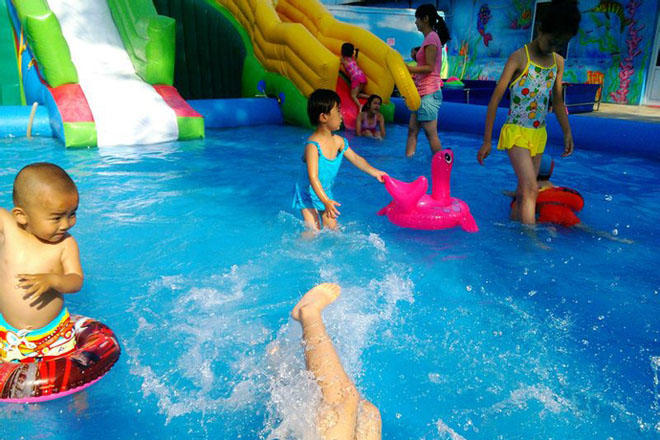 台州儿童充气泳池水上世界