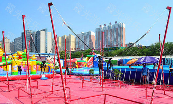 台州充气蹦床泳池游乐园